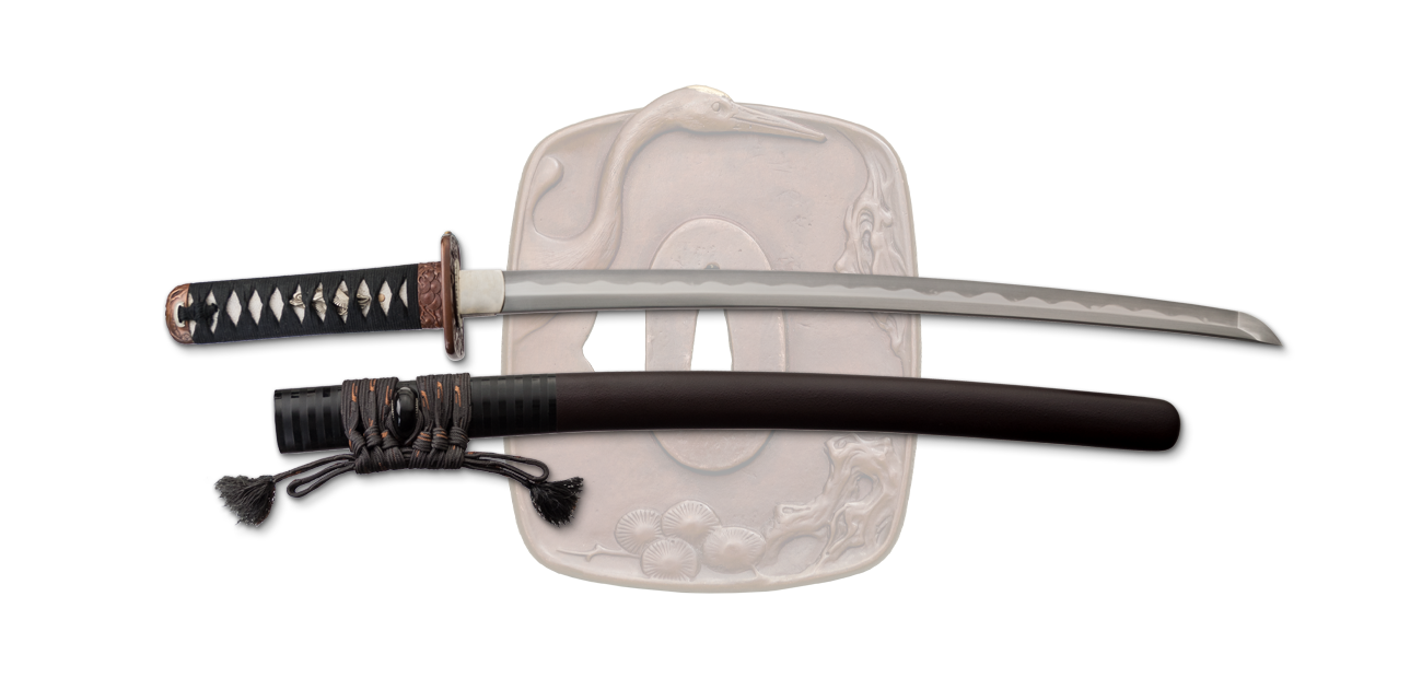 Pine Crane Wakizashi