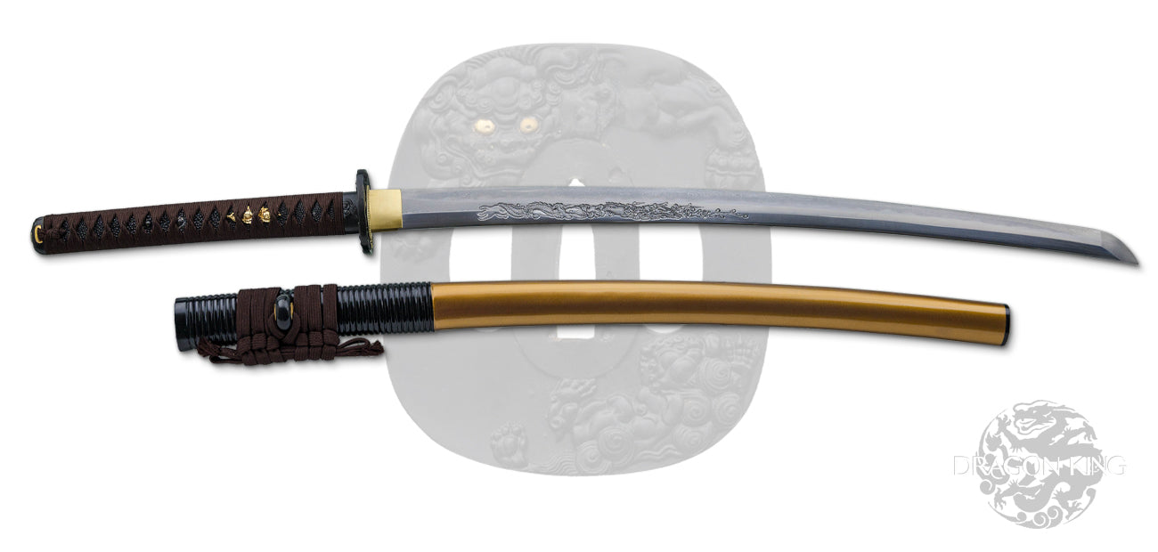 Kinryu Folded Steel Katana - Exquisite Craftsmanship – Dragon King