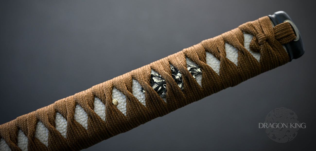 Autumn Leaf Katana Forged - 5160 Steel Blade & Unique Design