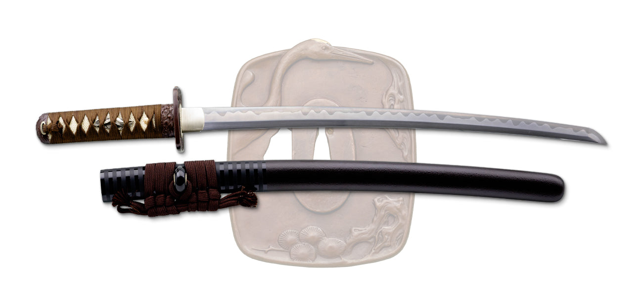 Pine Crane Wakizashi