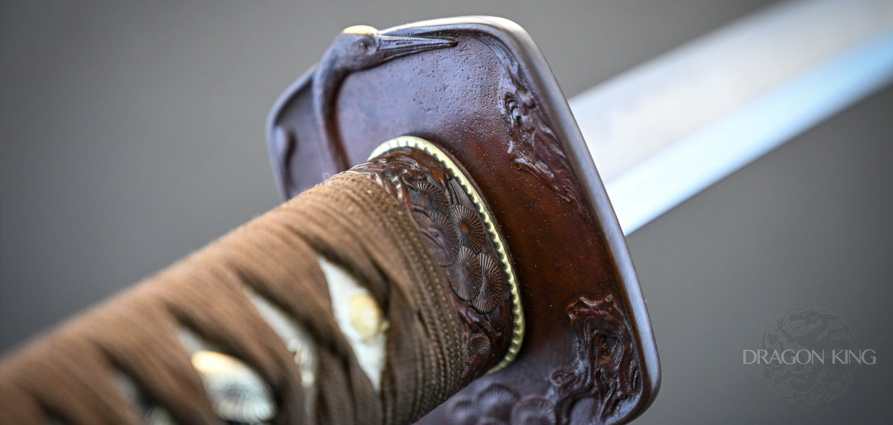 Pine Crane Wakizashi